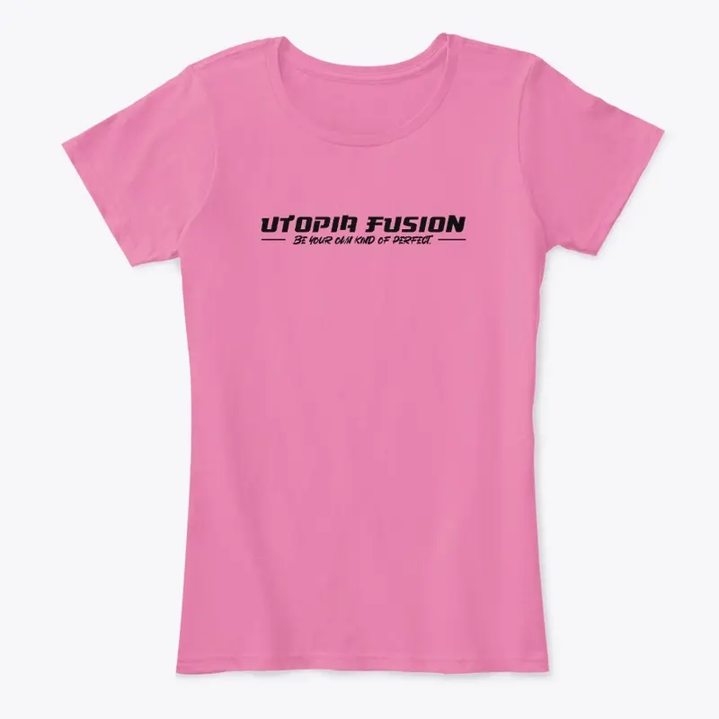 Utopia Fusion Logo with Slogan