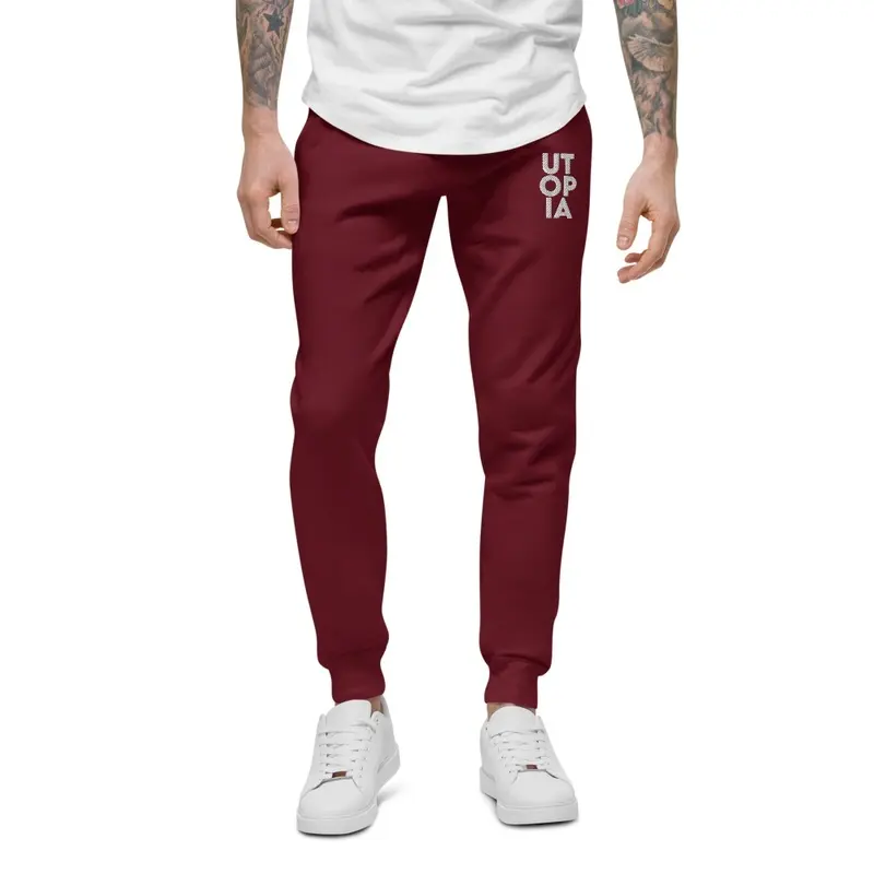 EM UT OP IA JOGGERS (WHITE)